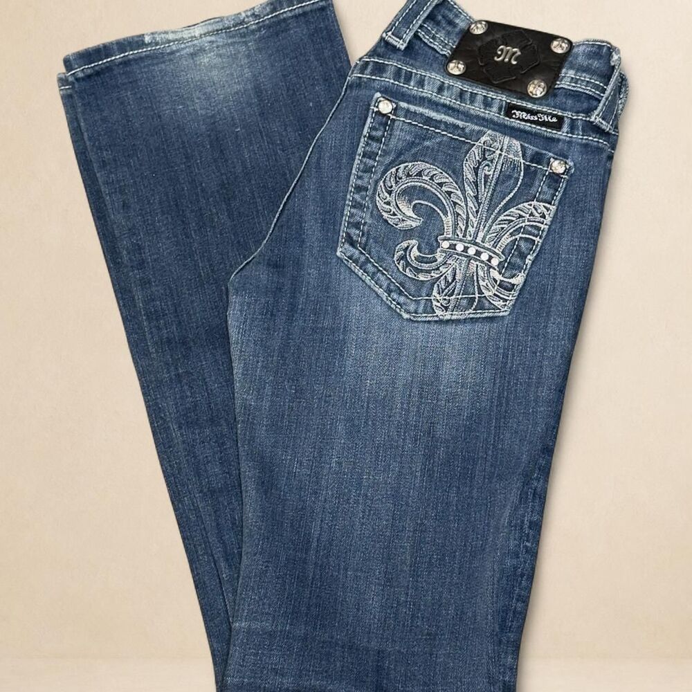Miss-me Women's Blue and Navy Jeans